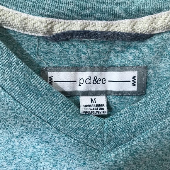 Paper Denim Cloth Men's V-Neck T-Shirt M - Picture 6 of 7